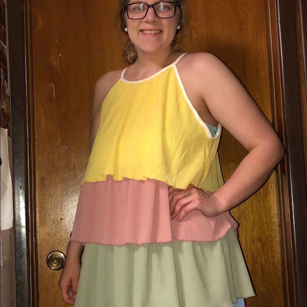 Colorblock dress - Picture 2 of 2
